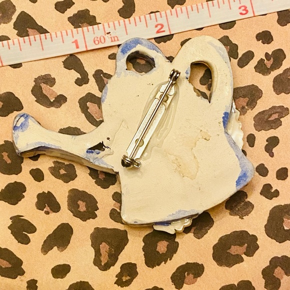 Teapot Brooch, Vintage - Picture 2 of 2